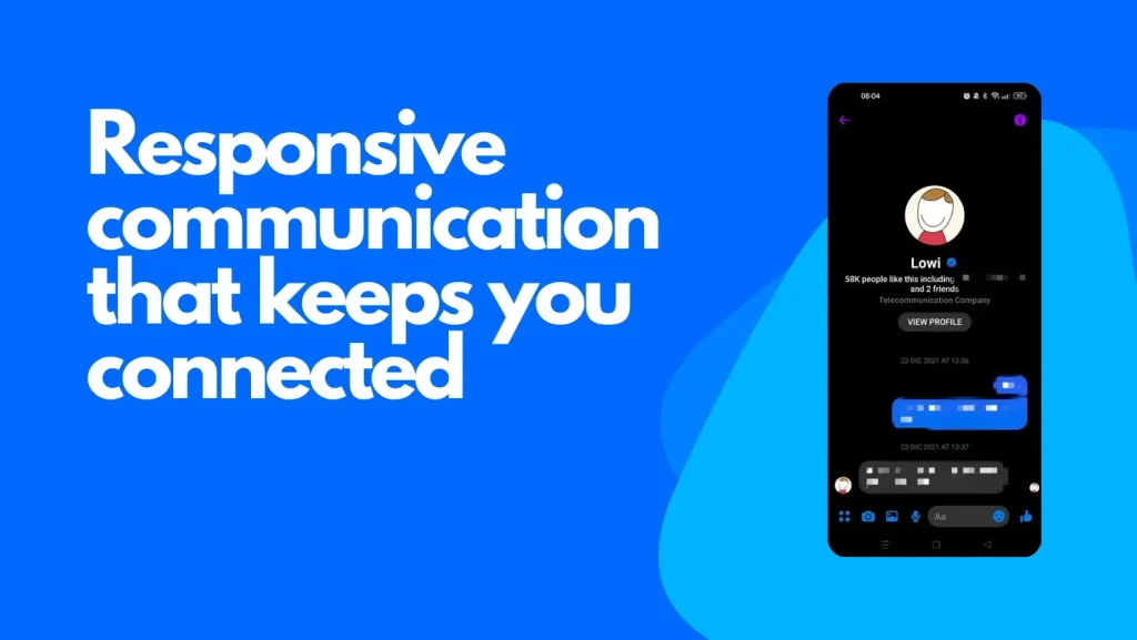 Responsive communication that keeps you connected. with Messenger Apk