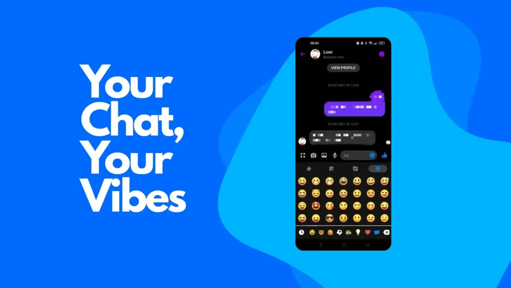 Your Chat, Your Vibes. with Messenger
