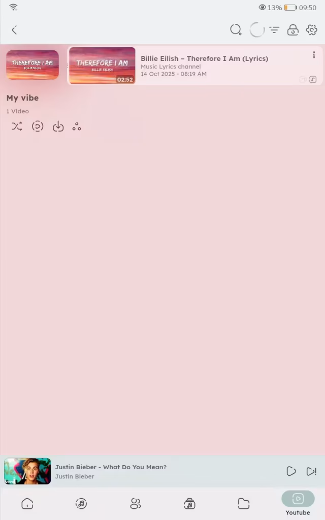 Add, Remove and play songs From playlist you created in Namida apk