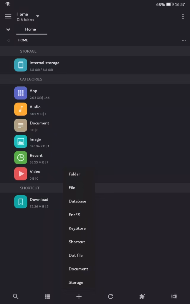 Storage management Options